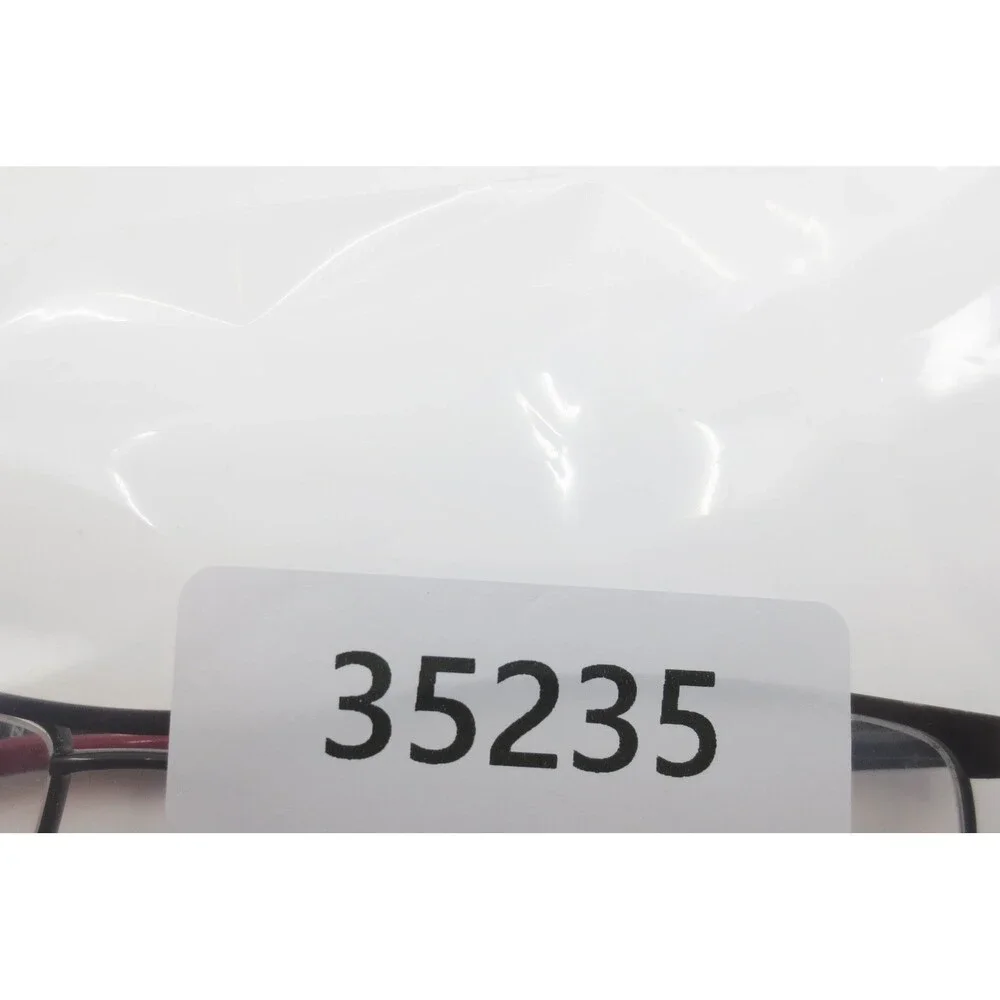 Shaquille O'Neal Signature 4011 XL Black Semi-Rimless Eyeglasses Frame 61-18-145